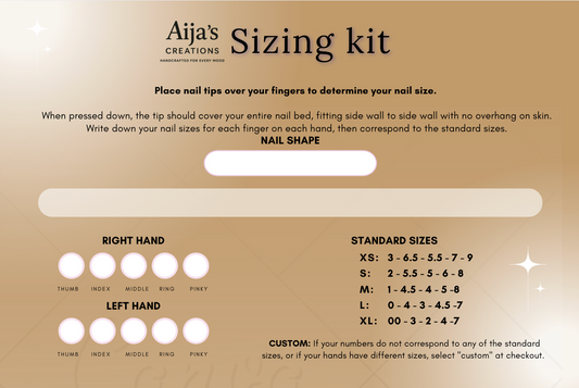 Sizing Kit